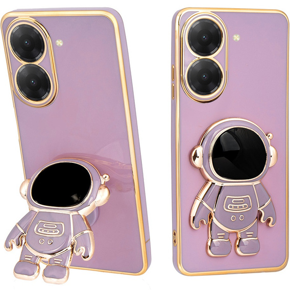 Etui do Xiaomi Redmi A5, Astronaut, fioletowe
