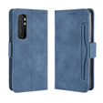 Etui z klapką do Xiaomi Mi Note 10 Lite, Card Slot, niebieskie