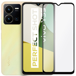 Szkło Hartowane 3D do Vivo Y35, Czarne