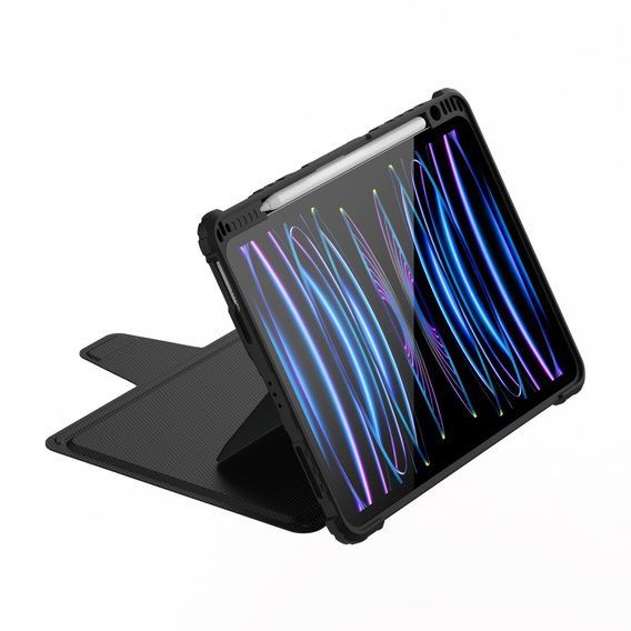Etui z klawiaturą do iPad Air 11" 2025/2024 (7/6 gen.) / Air 10.9" 2022/2020 (5/4 gen.) / Pro 11" 2021/2020 (3/2 gen.) / iPad 11" 2025 A16 (11 gen.) / iPad 10.9" 2022 (10 gen.), NILLKIN Bumper Link Keyboard C