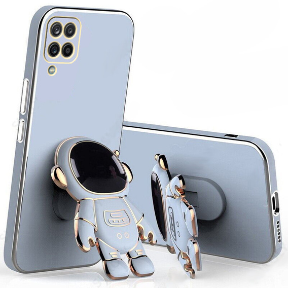 Etui do Samsung Galaxy A12 / M12 / A12 2021, Astronaut, niebieskie