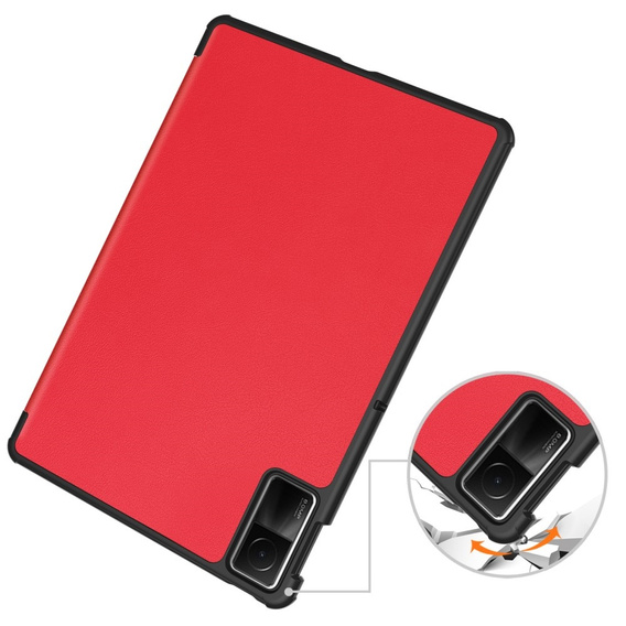 Etui do Xiaomi Redmi Pad SE 11", Smartcase, czerwone