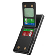 Etui do Samsung Galaxy S25 Ultra, Card Holder Kickstand, czarne