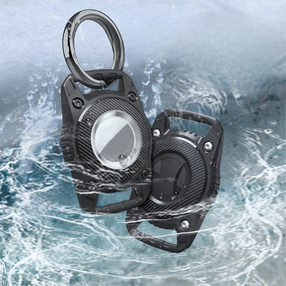Etui Anti-lost Waterproof do Apple AirTag 2 / 1, Czarne
