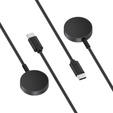 Ładowarka Indukcyjna do Samsung Galaxy Watch 4/5/6/7/Ultra, Czarna