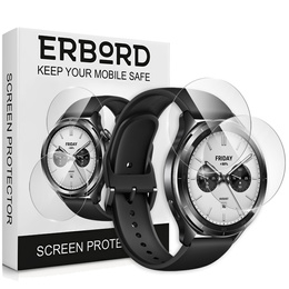 2x Szkło Hartowane ERBORD Xiaomi Watch S4, Szybka