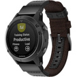 Pasek Nylonowy Quickfit do Garmin Fenix 22mm, Brązowy