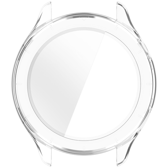 2w1 Etui + Szkło Hartowane do Xiaomi Watch S4, Przezroczyste