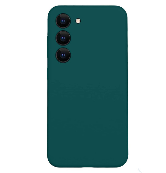 Etui do Samsung Galaxy S23 Plus, Silicone Lite, zielone