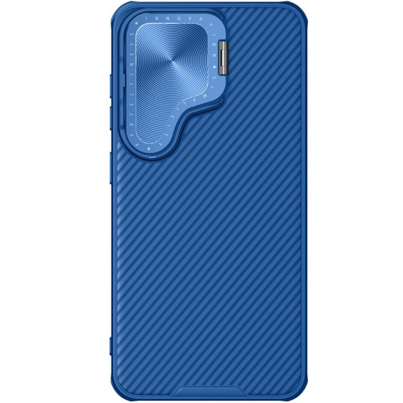 Etui do Samsung Galaxy S24, pancerne Nillkin, CamShield Prop, Niebieskie