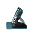 Etui CASEME do Samsung Galaxy A12 / M12 / A12 2021, Leather Wallet Case, niebieskie
