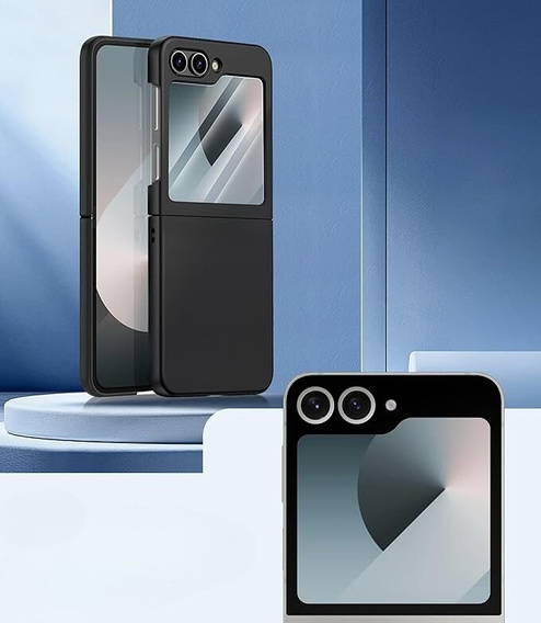 Etui do Samsung Galaxy Z Flip7 FE / Z Flip6, PC Case, czarne
