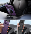 Etui do iPhone Air, Suritch Shockproof, do MagSafe – fioletowe