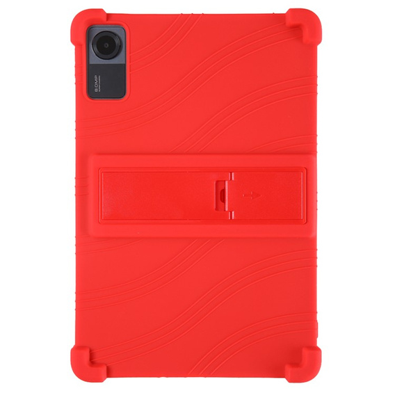 Etui silikonowe do Xiaomi Redmi Pad SE 11", Impact, pancerne, czerwone