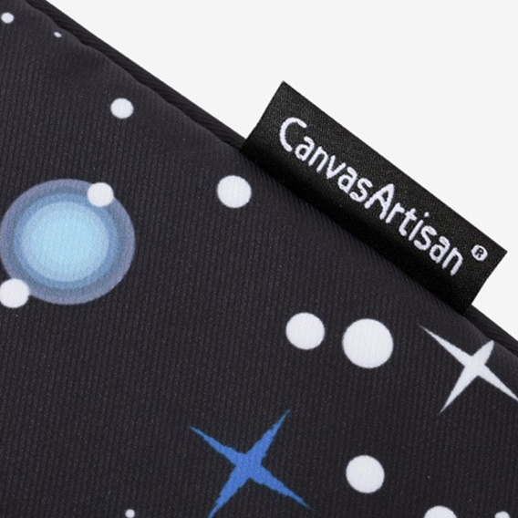Etui na Laptopa 13" z Motywem Gwiaździstego Nieba - Czarne