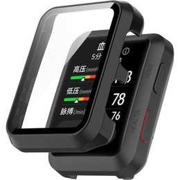 2w1 Etui + Szkło Hartowane do Huawei Watch D, Czarne