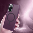 Etui do Samsung Galaxy S20 FE, do MagSafe, ERBORD Matt Case, ciemnofioletowe + Szkło na ekran