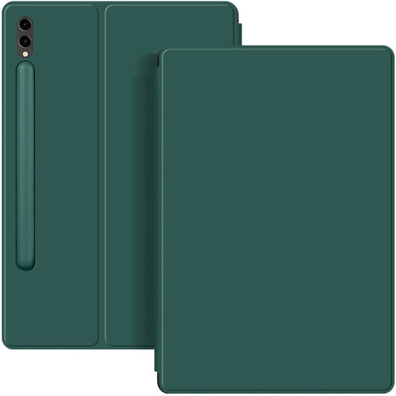 Etui do Samsung Galaxy Tab S9 Ultra, Magnetic, zielone