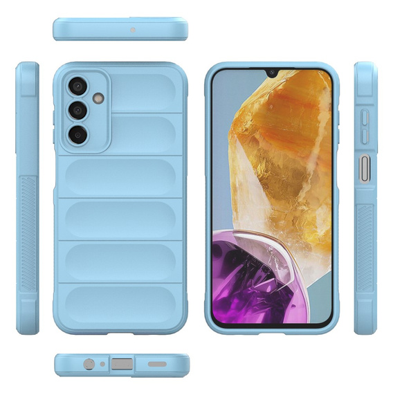 Etui do Samsung Galaxy M15 5G, Gaming Shockproof, niebieskie