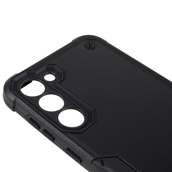 Etui pancerne do Samsung Galaxy S23, Dual-Layer, czarne