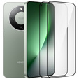 2x Szkło Hartowane do Honor Magic 8 Lite, ERBORD 3D pełne, szybka na cały ekran