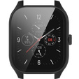 2w1 Etui + Szkło hartowane do Amazfit GTS 4, Czarne