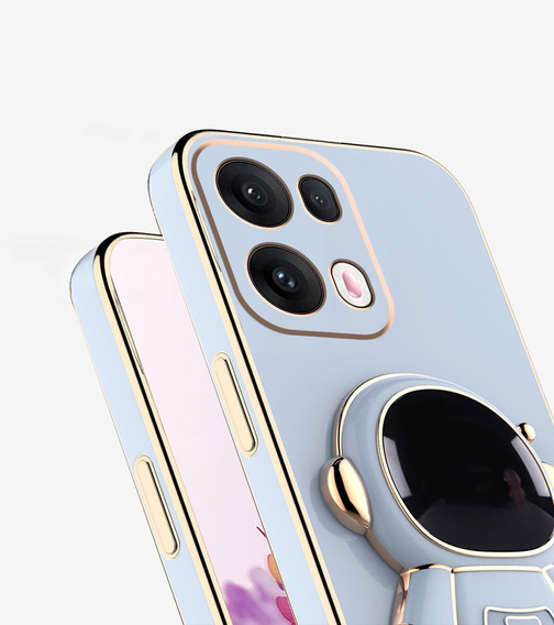 Etui do Oppo Reno 13 Pro, Astronaut, niebieskie