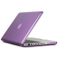 Etui do Macbook Air 13 A1466/A1369, Hard Case Obudowa, Pokrowiec Półprzezroczysty Fioletowy