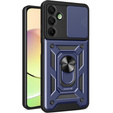 Etui pancerne do Samsung Galaxy A16 / A16 5G, CamShield Slide, niebieskie