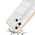 Etui do Xiaomi Redmi 12C, Glamour CamShield, białe