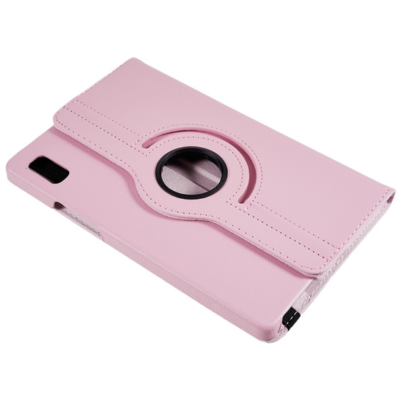 Etui do Lenovo Tab M9, Obrotowe 360, różowe