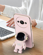 Etui do Xiaomi Redmi A3, Astronaut, różowe