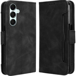 Etui z klapką do Samsung Galaxy A16 / A16 5G, Card Slot, czarne