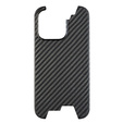 Etui do iPhone 15 Pro Max, karbonowe Carbon Fiber, matowe czarne