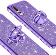 Etui do Huawei P20 Pro, Case Bling brokatowe, Fioletowe