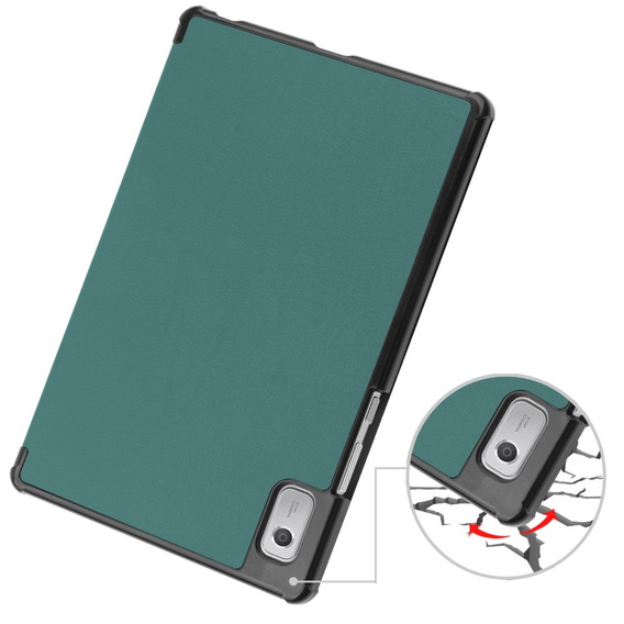 Etui do Lenovo Tab M9, Smartcase, zielone