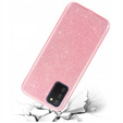 Etui Glitter Case do Samsung Galaxy A03s, Pink