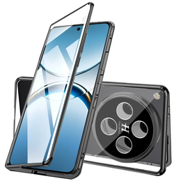 Etui do Oppo Find X8 Pro, Magnetic Dual Glass, czarne