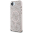 Etui GUESS do iPhone 16E, 4G Ring Classic Logo, różowe