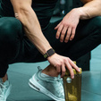 Pasek Silikonowy do Apple Watch 1/2/3/4/5/6/7/8/9/10/SE/ULTRA 42/44/45/46/49MM, Czarny/Zielony