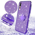 Etui do Huawei P20 Pro, Case Bling brokatowe, Fioletowe