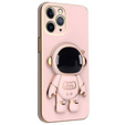 Etui do iPhone 14 Pro, Astronaut, różowe rose gold