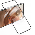 2x Szkło Hartowane do Motorola Edge 50 Ultra, ERBORD 3D pełne, szybka na cały ekran