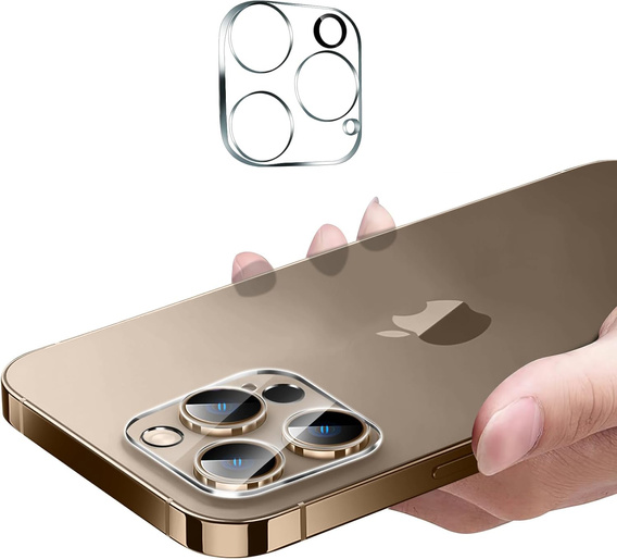 ERBORD Szkło hartowane na obiektywy do iPhone 16 Pro / 16 Pro Max, przezroczyste