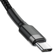 BASEUS Kabel USB PD60W/QC3.0 Type-C 200cm - Grey/Black