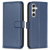 Etui z klapką do Samsung Galaxy A55 5G,BINFEN Wallet, niebieskie