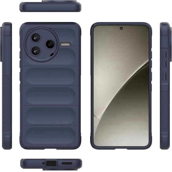 Etui do Xiaomi Poco F7 Pro, Gaming Shockproof, granatowe