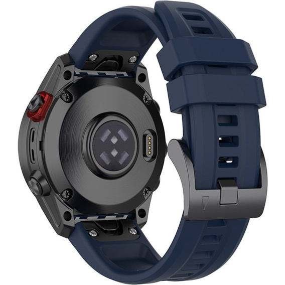 Pasek Silikonowy QuickFit 20mm do Garmin Fenix 5S/6S/7S, Granatowy