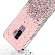 Etui do Samsung Galaxy S9+ Plus, Glittery, różowe