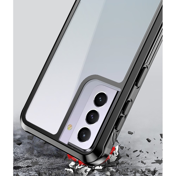 Etui do Samsung Galaxy S21, Full Body, Czarne